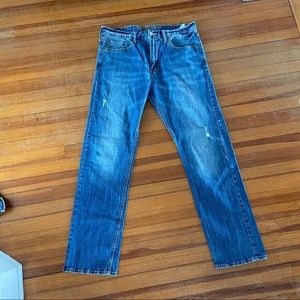 American Eagle Relaxed Straight Jeans 34 x 34.
